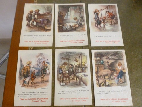 Lot cartes postales poulbot - lot,